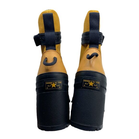 NWOB Converse Women's Gr82 Chuck Taylor All Star Boot Dark Soba Black 6.5 - Picture 8 of 10